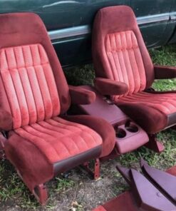 88-94 Maroon Chevy Silverado Bucket Seats