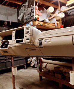 Custom Wrapped 95-96 Chevy Silverado Dash Clean OBS Interior