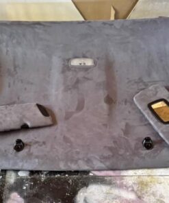 99-06 single cab chevy or gmc charcoal grey suede headliner and visors