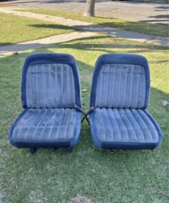 40/40 Chevy Obs blue Bucket Seats