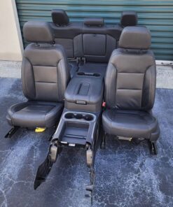 Buy Silverado Seats Sierra Seat black Leather Console 2019-2023
