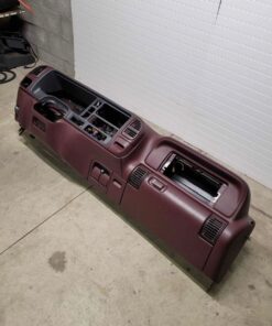 Buy OBS 97-98 Chevrolet silverado tahoe suburban k2500 c1500 truck dashboard maroon