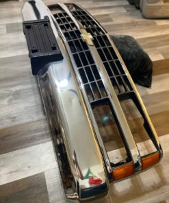 Chevy Grille and Front Bumper for sale.