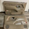1995-1998 CHEVY SILVERADO, GMC SIERRA, SUBURBAN, TAHOE, GMC DOOR PANELS SET, TAN COLOR