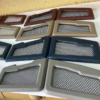 speaker covers for 1988-1994 Chevrolet and GMC trucks, featuring an OEM-style wrap and custom black mesh