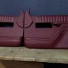 88-94 OBS Chevy Silverado maroon custom door panels